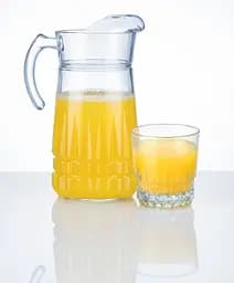 Набір для напоїв Luminarc Imperator скляний глечик 1.6 л та 6 склянок 300 мл 7 пр (X3036)