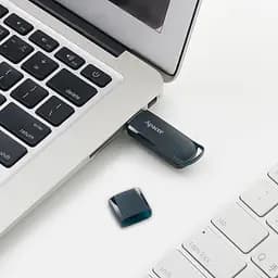 Портативний SSD Apacer AS711A 500GB USB 3.2 Gen.2 Blue (AP500GAS711AU-1) - мініатюра 4