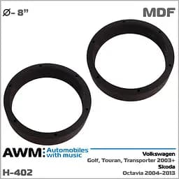 Проставки під динаміки AWM H-402 Skoda Octavia, Volkswagen Golf, Touran, Transporter - мініатюра 5