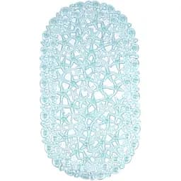 Килимок для ванної Eco Fabric Морська зірка 68х37 см прозоро-блакитний (6837-007)