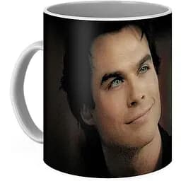 Кружка GeekLand The Vampire Diaries Деймон Сальваторе VD.002.04 330 мл белая