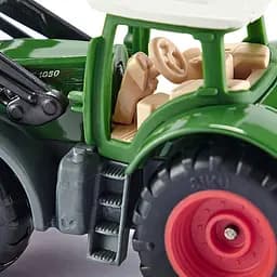 Трактор Siku Fendt 1050 із фронтальним навантажувачем, зелений (1393) - мініатюра 2