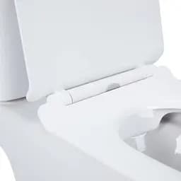 Унітаз-компакт Qtap Presto безободковий з сидінням Soft-close QT24221217AW - мініатюра 4