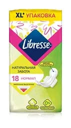 Гігієнічні прокладки Libresse Натуральна турбота Нормал, 18 шт. - мініатюра 2