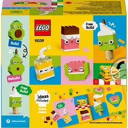 Конструктор  LEGO Classic Творчі друзі з їжею 150 деталей (11039) - мініатюра 2
