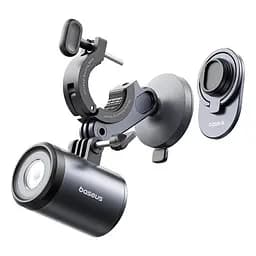 Вело- Мото- тримач+ліхтар Baseus PrimeTrip Series 2-in-1 (C12569000121-0) Cosmic Black - мініатюра 4