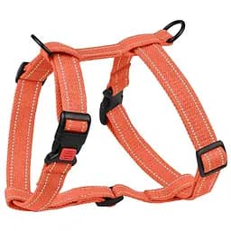 Шлея для собак Barksi Cotton Н-подібна М 28-48х40-66х2 см помаранчева - мініатюра 2