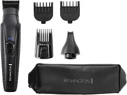 Набір для стрижки Remington G2 Graphite, для голови, вусів, бороди, носа і тіла, акум., насадок-5, чорний - мініатюра 5