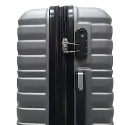 Валіза маленька для ручної поклажі Madisson Snowball 43303 полікарбонат-ABS S Срібна - мініатюра 5