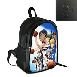 Рюкзак міський/шкільний 38×28см з принтом Аніме Баскетбол Куроко/kuroko no basuke дитячий, підлітковий, чоловічий, жіночий (4111)