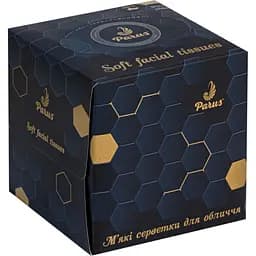 Серветки косметичні Parus двошарові, в асортименті 80 шт.