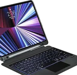 Чохол-клавіатура WiWU Apple iPad Pro 12.9` (2020-2022) Mag Touch Keyboard Case Black [91687] - мініатюра 4