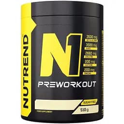 Передтренувальний комплекс Nutrend N1, 510 грам - Червоний апельсин