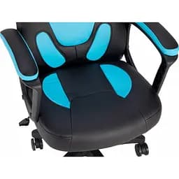 Геймерське дитяче крісло GT Racer X-1414 Black/Light Blue [122622] - мініатюра 5