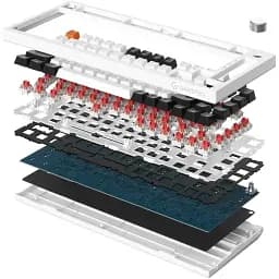 Клавіатура USB GamePro MK160B Hot-Swap Red Swich Black UA - мініатюра 5
