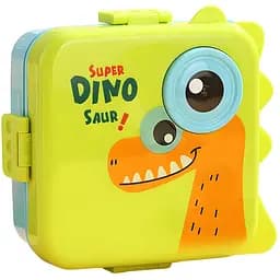 Герметичный детский ланч-бокс Dinosaur 1590 мл салатовый