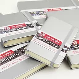 Блокнот для графіки Royal Talens Art Creation 12х12 см 140г/м2 80л Shiny Silver - мініатюра 5