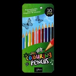 Карандаши цветные Artista в металлическом пенале 10 цветов 10 шт. (849949)