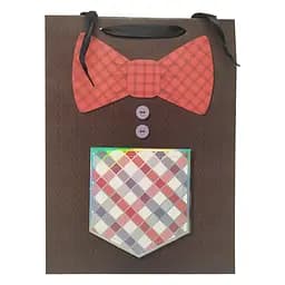 Подарочный пакет "Джентельмен" Bambi 2379L, 40 х 30 х 0,1 Вид 1