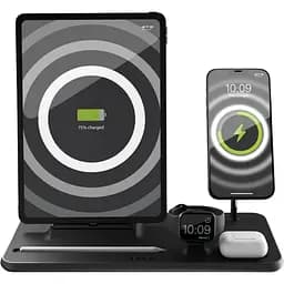 Бездротовий зарядний пристрій Zens MagSafe + Watch + iPad Wireless Charging Station Black (ZEDC21B/00) - мініатюра 3