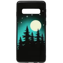Чохол-накладка Toto Night Light Print Glass Case Samsung Galaxy S10 Full Moon