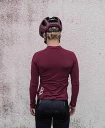 Велоджерсі жіноче POC Essential Road LS Jersey S Бордовий - мініатюра 2