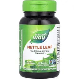 Натуральная добавка Nature's Way Nettle Leaf 435 mg, 100 вегакапсул
