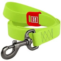 Поводок для собак Waudog Waterproof водостойкий S, салатовый