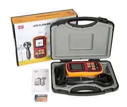 Термоанемометр 0,8-45 м/с, -10-45 °C BENETECH GM8901 - мініатюра 2