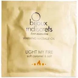 Пробник Bijoux Indiscrets Sachette Light My Fire - Caramel&Sea salt (2 мл)