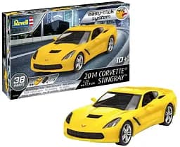 Конструктор Revell автомобіль 2014 Corvette Stingray 1:25 жовтий 07449