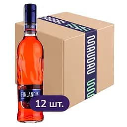 Упаковка горілки Finlandia Redberry 37.5% 6 л (0.5 л х 12 шт.)