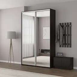 Шафа-купе Idea серія 5 150 x 45 x 210 см Венге темний Дзеркало