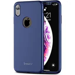 Чехол-накладка iPaky 360° PC Full Protection PC Case Apple iPhone XR Blue