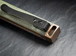 Ніж Boker Plus Kaizen Green Canvas Micarta Чорний - мініатюра 5