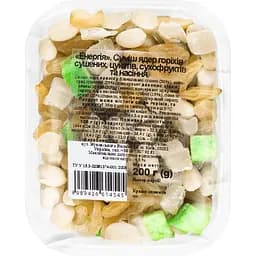 Смесь орехов, цукатов, сухофруктов и семян Натуральні продукти Энергия 200 г (875649)