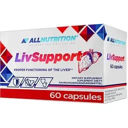 Добавка Allnutrition Livsupport для поддержки печени 60 капсул