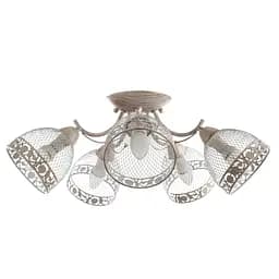 Люстра потолочная Brille в спальню E14 40W GY (BKL-586C/5)