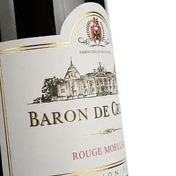 Вино Baron de Cresset червоне напівсолодке 0.75 л - мініатюра 3