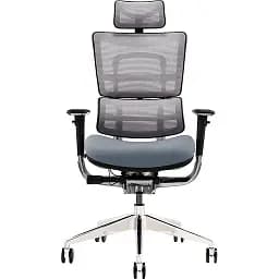 Офісне крісло GT Racer X-801 (W-20, B-40), світло-сіре (X-801 Bright Gray (W-20 B-40)) - мініатюра 2