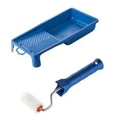 Валик "Велюр" 50х15 мм з ручкою та ванночка Polax (770-188)