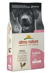 Сухий корм для цуценят великих порід Almo Nature (Альмо Натюр) Holistic Puppy зі свіжою куркою 12 кг