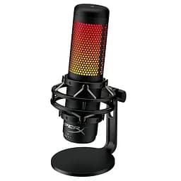 Микрофон HyperX QuadCast S Black (HMIQ1S-XX-RG,G/4P5P7AA) [67623]
