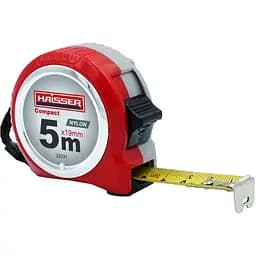 Рулетка Haisser Compact 2 стопа 19 мм 5 м (94640)
