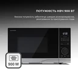 Мікрохвильова піч Sharp YC-PS234AE-S - мініатюра 3