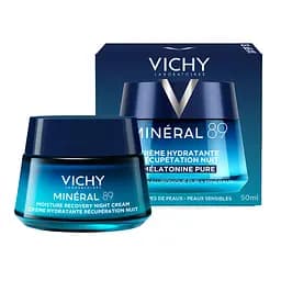 Відновлювальний зволожувальний нічний крем Vichy Mineral 89 Night Cream with Melatonin 50 мл - мініатюра 4