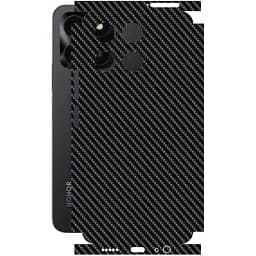 Захисна плівка StatusSKIN для Honor X6a Корпус Вініл Карбон чорний