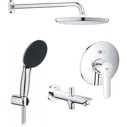 Душева система прихованого монтажу Grohe QuickFix Start UA202803R3, Хром