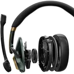 Ігрова гарнітура - бездротові навушники Epos H3Pro Hybrid Racing Green Wireless Gaming Headset - мініатюра 6