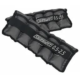 Утяжелители EasyFit 0,5-2,5 кг для ног и рук с металлом (EF-AWTМ-525)